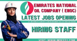 ENOC Jobs in Dubai