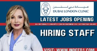 DUBAI LONDON Clinic Jobs