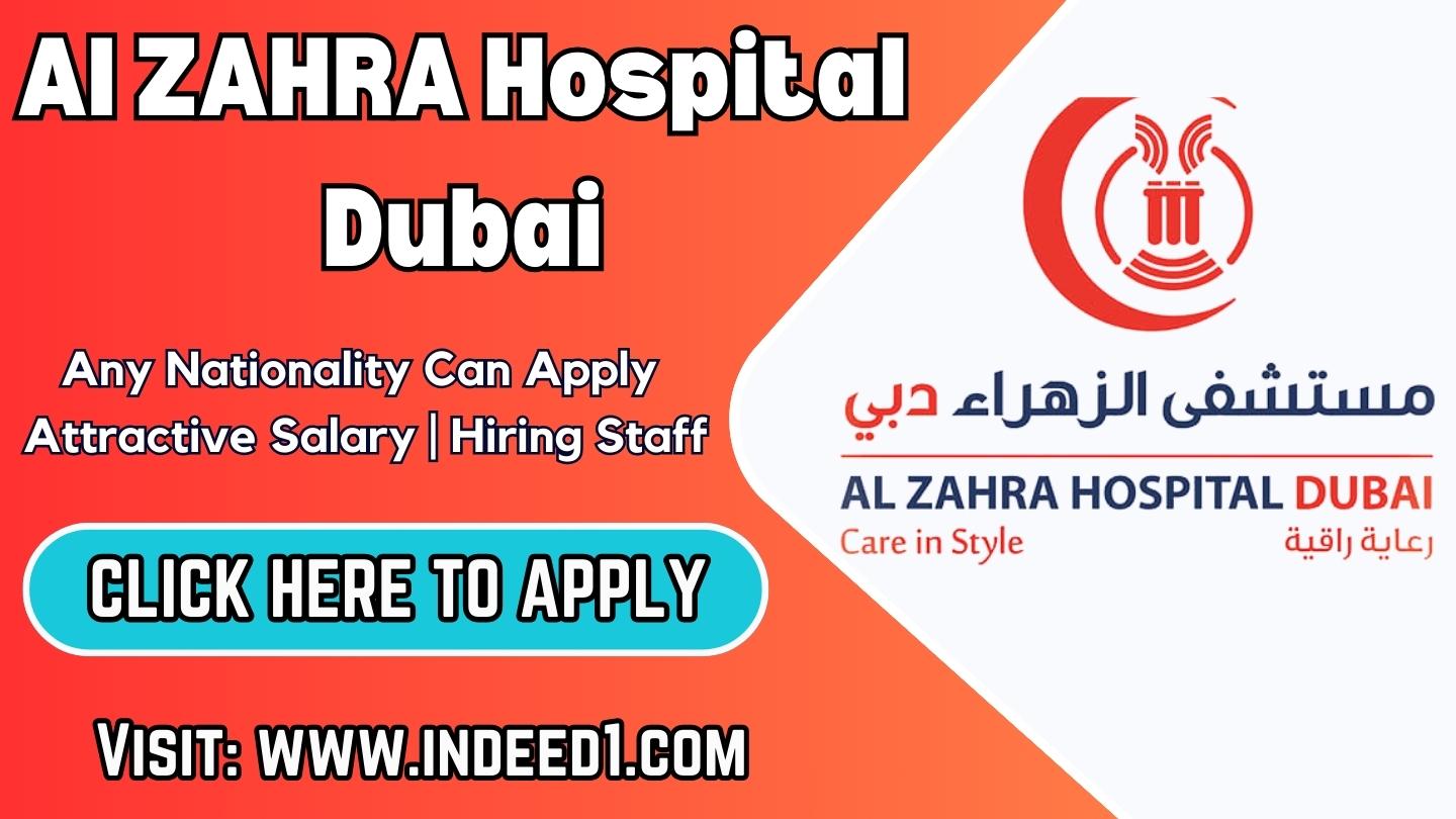 Al ZAHRA Hospital Career 