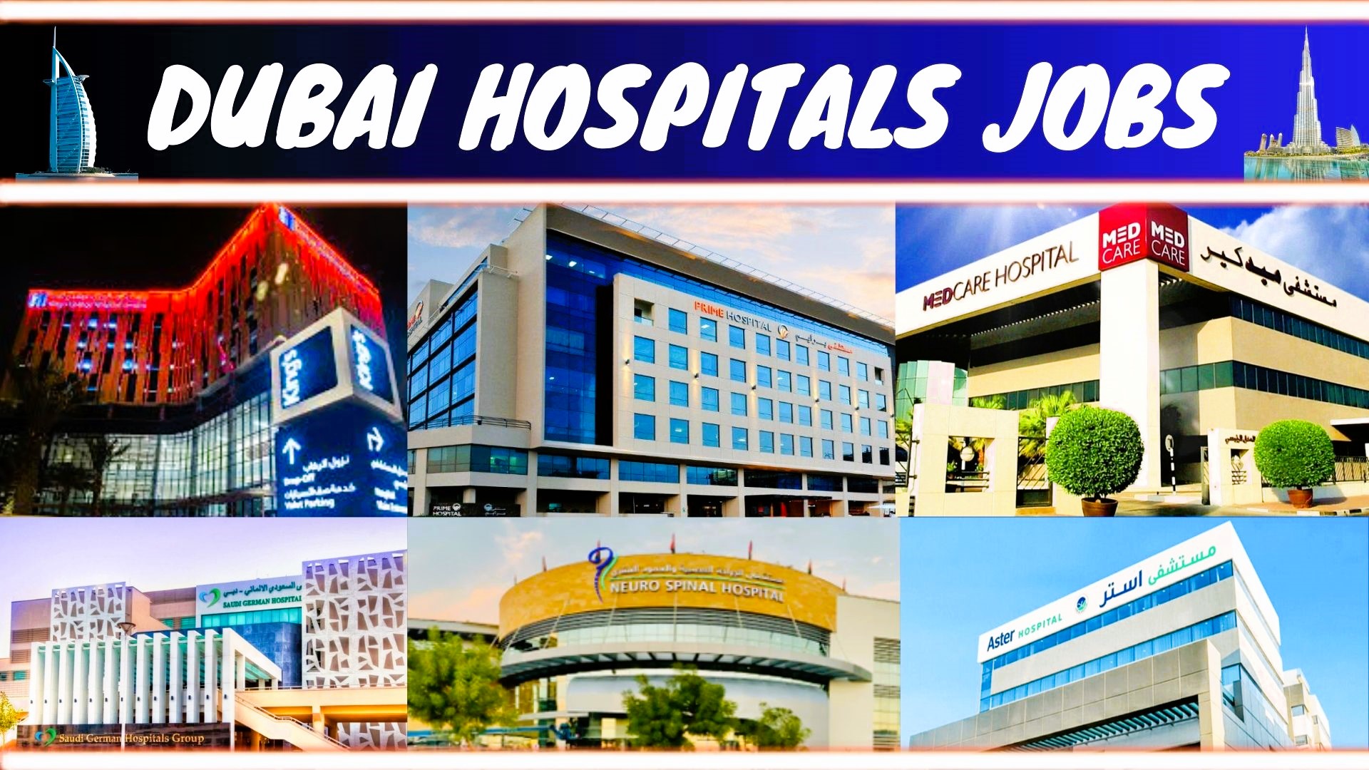 DUBAI Hospitals Jobs