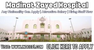 MADINAT Zayed Hospital Careers